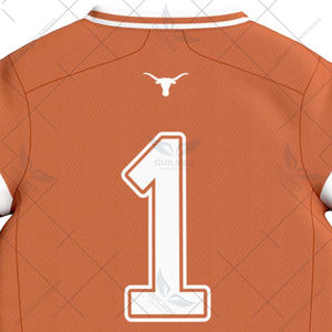 #1 University Of Texas Longhorns <b>Toddler</b> Lightweight Collegiate <b>Football</b> Fashion Jersey - Texas Orange - Product Image 5
