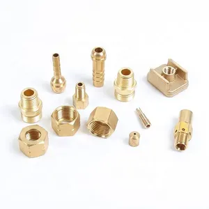 Custom Precision CNC Metal Machining Milling Turning Parts Brass Copper Aluminum Steel Service