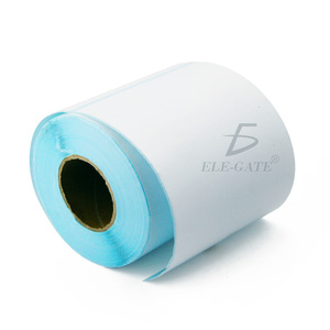 Adhesive Thermal <b>Labels</b> in Roll 350 PCS 150mmx100mm Durable <b>Waterproof</b> Oilproof Heat Sensitive for Price Tags Custom Size - Product Image 3