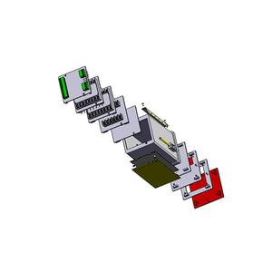 Estuches de instrumentos industriales Panel Din Estuches DE MONTAJE EN EL 150 (96x96x150) Estuches de instrumentos de metal Gabinete IP65 96x96x Panel Din - Product Image 3