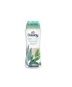 Perles de parfum de blanchisserie Downy Light pour laveuse, Woodland Rain, 18.2 oz, sans parfums lourds - Product Image 1