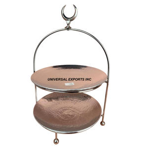 Plateau à chocolat en métal doré avec couvercle en acrylique Plateau à chocolat décoratif de haute qualité Plateau à chocolat fantaisie vendu à chaud - Product Image 2