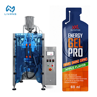 Machine d'emballage automatique de sachets souples pour liquides, machine de remplissage de sachets en forme de bouteille pour gels énergétiques et boissons sportives