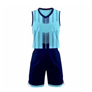 Uniforme de basket-ball à séchage rapide de haute qualité conçu unique imprimé vêtements de sport ensembles respirants pour le prix d'été - Product Image 3