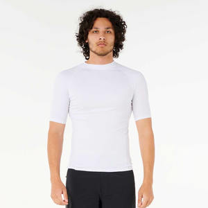 Moda media manga Rash Guard BJJ MMA Jiu-Jitsu manga corta hecho a medida Rash Guard para hombres - Product Image 6