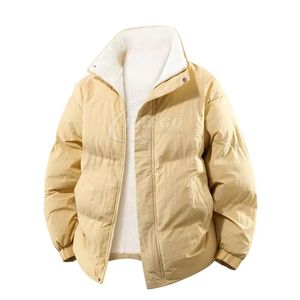 เสื้อแจ็คเก็ตพัฟเฟอร์กันหนาวแบบ unisex กันน้ำ กันลม ระบายอากาศ แห้งเร็ว มีฮู้ด คอจีน ทรงหลวม สวมใส่สบาย บุด้วยผ้าฝ้าย - Product Image 2