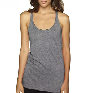 Vente en gros de nouveaux vêtements de sport personnalisés mode dos nageur Spandex Fit Activewear Workout Yoga Tank Top pour les femmes - Product Image 6