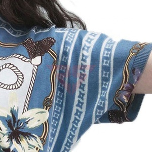 เสื้อยืดพิมพ์ลายสำหรับผู้หญิงเสื้อยืดพิมพ์ซับลิเมชันแขนสั้นสั่งทำโลโก้ได้ตามต้องการ - Product Image 3