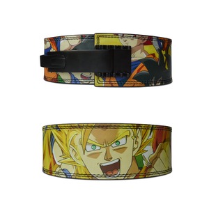 เข็มขัดยกของคันโยกพิมพ์ลายอะนิเมะระดับมืออาชีพ,เข็มขัดยกของโดยเข็มขัดก้านพิมพ์ลายฟิตเนสพรีเมี่ยม (หนา10มม.) - Product Image 1