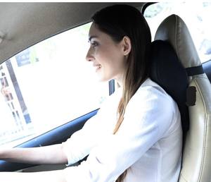 Gel Memory Foam Car Head Rest for <b>Neck</b> & Shoulder Pain Relief & Cervical <b>Support</b> PILLOW - Product Image 3