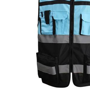 เสื้อกั๊กไฮวิสของผู้ชายเสื้อเชิ๊ตราคาแบบลำลองระบายอากาศได้ดี - Product Image 4