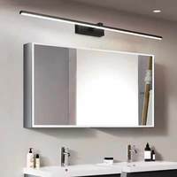 Miroir de salle de bain moderne simple lumière led applique murale miroir coiffeuse éclairage lampes murales de toilette