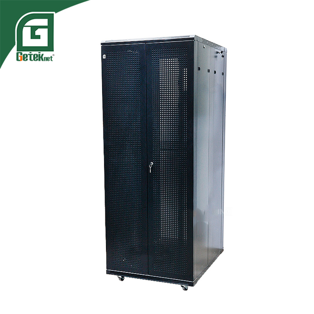 GETEKnet OEM ODM 19 Inch 600*600 800*1000 Floor Standing Metal Server Rack Network Cabinet IP20 Protection SPCC Steel in Stock