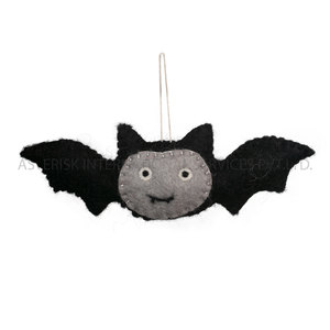 Fall And Halloween Party Decor Handmade Felted Wool Bat <b>Animal</b> Black Color Gothic Gift Ideas Wool Bat <b>Felt</b> Bat Decorations Soft - Product Image 6