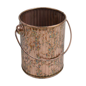 Lot de 3 pots de plantes vertes Design décoratif multicolore Design seau suspendu pour mur et ustensiles de cuisine Jardinière Best Designs - Product Image 3