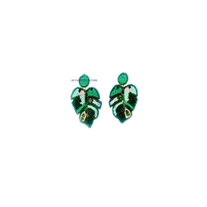 Boucles d'oreilles pendantes en perles de verre et strass, faites à la main, pour la Saint-Patrick, sans nickel, vintage, mignonnes, personnalisables pour femmes - Product Image 5