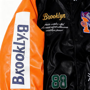 เสื้อแจ็คเก็ตเบสบอลสไตล์อเมริกันสุดเท่ห์สำหรับหนุ่มๆ แฟชั่นฤดูใบไม้ผลิและฤดูใบไม้ร่วง ทรงหลวม สบายๆ คลาสสิก ทันสมัย - Product Image 6