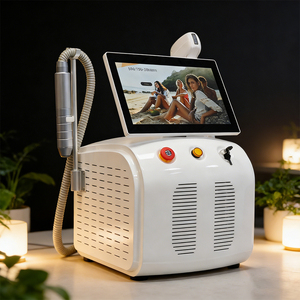 เครื่องกำจัดขนด้วยเลเซอร์ไดโอด 2 in 1 รุ่นล่าสุด 808 นาโนเมตร 755 808 1064 พิโควินาที กำจัดรอยสักด้วยเลเซอร์ สำหรับใช้ในร้านเสริมสวย อุปกรณ์ความงามด้วยเลเซอร์ - Product Image 2