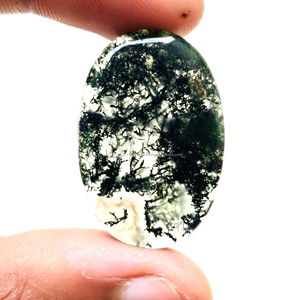 อัญมณีทรงหลวมอัญมณีทรงหลวมจากมอสธรรมชาติสำหรับเครื่องประดับตกแต่ง - Product Image 4