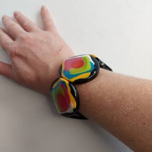 Pulsera de Resina Hecha a Mano de Alta Calidad, Personalizable, con la Forma Más Nueva, Superventas, Creaciones Zn, Clásica de 11 mm para Boda - Product Image 5