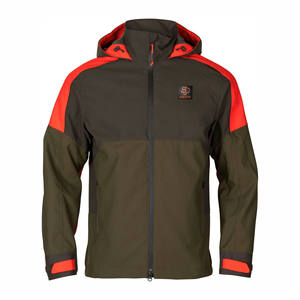 Veste coupe-vent légère et respirante avec col et capuche, veste coupe-vent imperméable en softshell pour femmes - Product Image 1