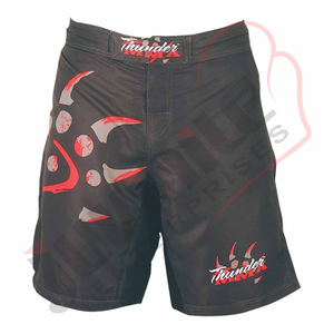 Pantalones Cortos Deportivos de Poliéster Sublimado MMA de la Mejor Calidad, Cintura Elástica, Sólidos, Ligeros, Transpirables, Nueva Llegada - Product Image 2