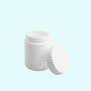 Frasco redondo de HDPE de 250ml de alta calidad al mejor precio con tapa de rosca blanca del fabricante vietnamita M0296 - Product Image 4