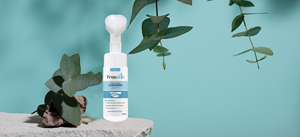 FREESKIN 120ml Gel de espuma de limpieza facial de alta calidad Limpieza profunda Prevención del acné para mujeres Hombres Ingredientes principales Betaína - Product Image 4