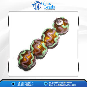 High Quality DIY Jewelry Making <b>Beads</b> Strands Handmade 8mm Silver Foil Glass Colorful Loose Crystal Discounted Price Supplier - Product Image 3