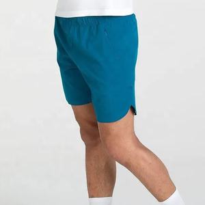 Logo personnalisé 100% coton respirant hommes séchage rapide gymnases Fitness musculation course Jogging-entraînement entraînement été Shorts - Product Image 2