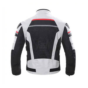 Veste de course en velours côtelé pour moto personnalisée, veste de moto Cardura pour motard, OEM, haute qualité, dernier style - Product Image 2