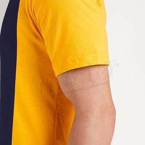 Camiseta de manga corta, algodón, poliéster, mezcla de colores regulares, personalizada con tu logotipo, ropa de hombre, camisetas - Product Image 5