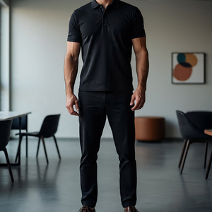 2024 été Golf polos hommes léger à manches courtes Polo course Fitness exercice séchage rapide polos hommes - Product Image 4