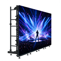 Écran LED extérieur XGCLED P3.91 et P4.81, étanche IP65, 500x500mm, panneau vidéo mural de location, pleine couleur, pour spectacle sur scène