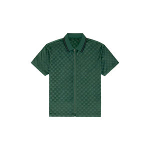 Polo Unisex a Cuadros con Cierre, Polo Moderno con Diseño de Cuadros Atrevidos, Ideal para Atuendos Diarios, Golf - Product Image 5