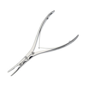 เครื่องมือผ่าตัดกระดูกและข้อชนิดที่ 1 ยี่ห้อ Beyer รุ่น Bone Rongeur แบบโค้ง ขัดเงา พร้อมสปริงคู่ ทำจากเหล็กกล้าไร้สนิม MSC-H-6-5719 - Product Image 3