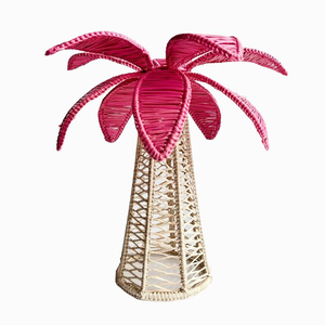 Candelabros de ratán recién llegados, farolillos y tarros de velas, diseños OEM hechos a mano, palmera, decoración casera hecha a mano de Vietnam - Product Image 2