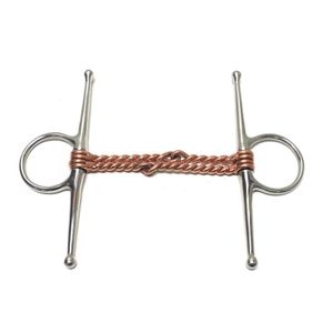 BRAND ZONE Étrier à joue pleine articulé en acier inoxydable de haute qualité, équipement équestre, accessoires pour chevaux - Product Image 4