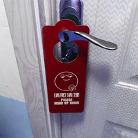 Özel OEM Dayanıklı PVC NFC RFID Temassız Kesimli Kapı Askısı Otel Odaları İçin - Temizlik İçin Rahatsız Etmeyin İşareti Su Geçirmez