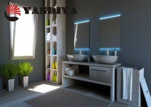 350W Frameless Infrared <b>Glass</b> Mirror Heating <b>Panel</b> Fast Heating Energy-Saving Radiant Bathroom <b>Heater</b> EU Overheat Protection - Product Image 3