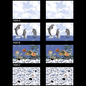 Decoración de pared interior hecha en India de alta calidad, azulejos de cerámica brillante esmaltados de 300x450mm, Color blanco, 8mm de espesor - Product Image 1