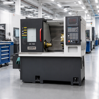 Machine de tournage CNC avec lit incliné à 30 degrés et base en fonte HT300 pour pièces métalliques compactes et broches de précision