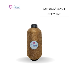 Hilo bordado de Neem Jari Metallic Flora Jari 180D poliéster Lurex de alta tenacidad para tejer a mano Jari - Product Image 2