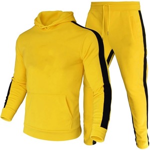 Traje informal de moda para hombre Deportes al aire libre Traje de jogging Sudadera con capucha + Pantalones de chándal Conjunto de chándal - Product Image 1