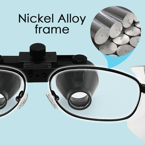Loupe chirurgicale dentaire 3,5X |   Jumelles à Champ Large de 60 mm avec Cadre en Alliage de Nickel pour la Dentisterie et les Procédures (OEM) - Product Image 6