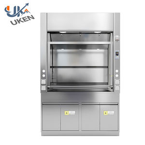 UKEN Science Chemistry Lab Meubles Hottes en acier inoxydable Armoires Ventilateur Monté au sol Recirculation Sécurité Hôpital - Product Image 5