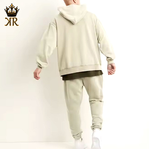 Sudadera con Capucha Informal de Alta Calidad, 100% Algodón, Invierno, Logotipo Personalizado, Holgada, Deportiva, a la Moda, para Hombre y Mujer - Product Image 4