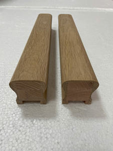 Balustrades et rampes en chêne blanc, rampe de 4200 mm de long, rainure de 32 mm, pièces d'escalier, garde-corps d'escalier, antidérapant, garantie 1 an - Product Image 3