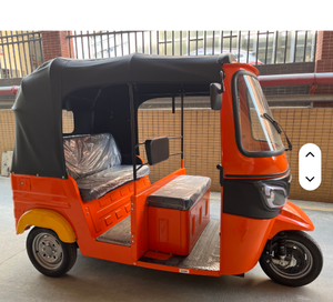 Gasoline 3-4 Passenger Royal Rickshaw <b>Mini</b> Bus Tricycle for Sightseeing Tourism Closed Body 200cc - Product Image 6