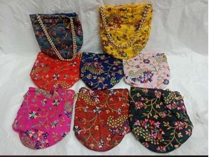 Sac potli brodé pochette dames sac de soirée sac fourre-tout - Product Image 6